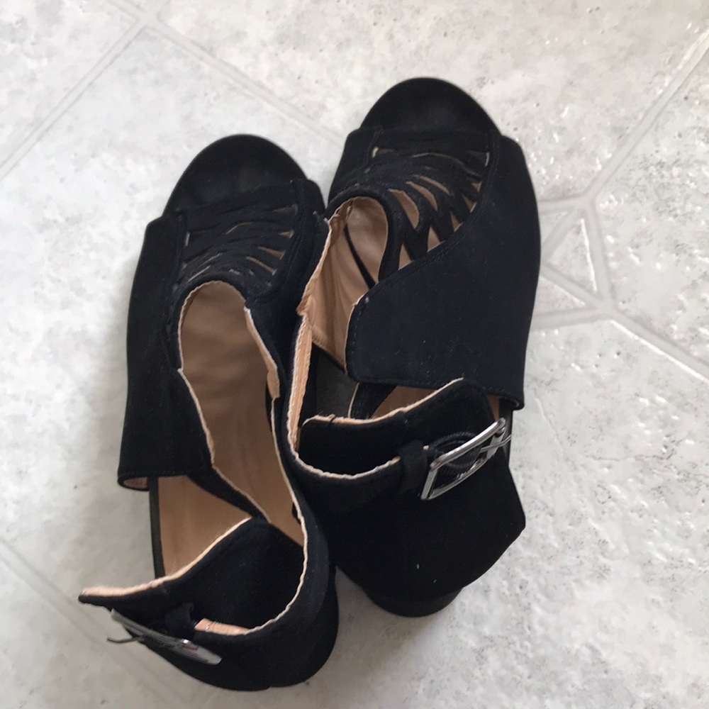 Black heels